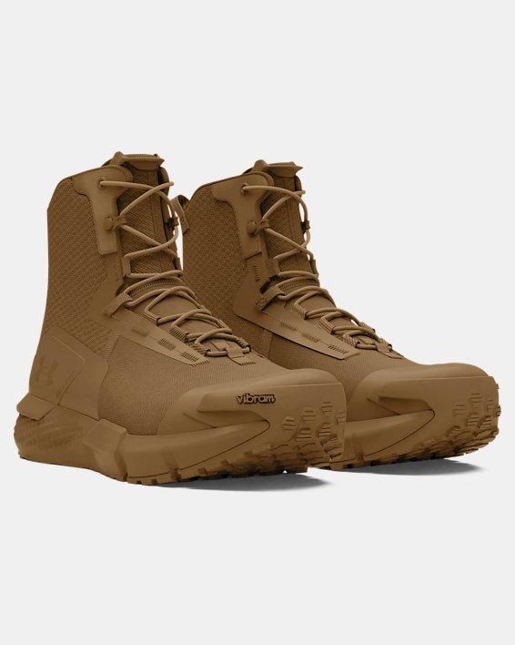 Men's UA Valsetz Tactical Boots in Brown image number 3
